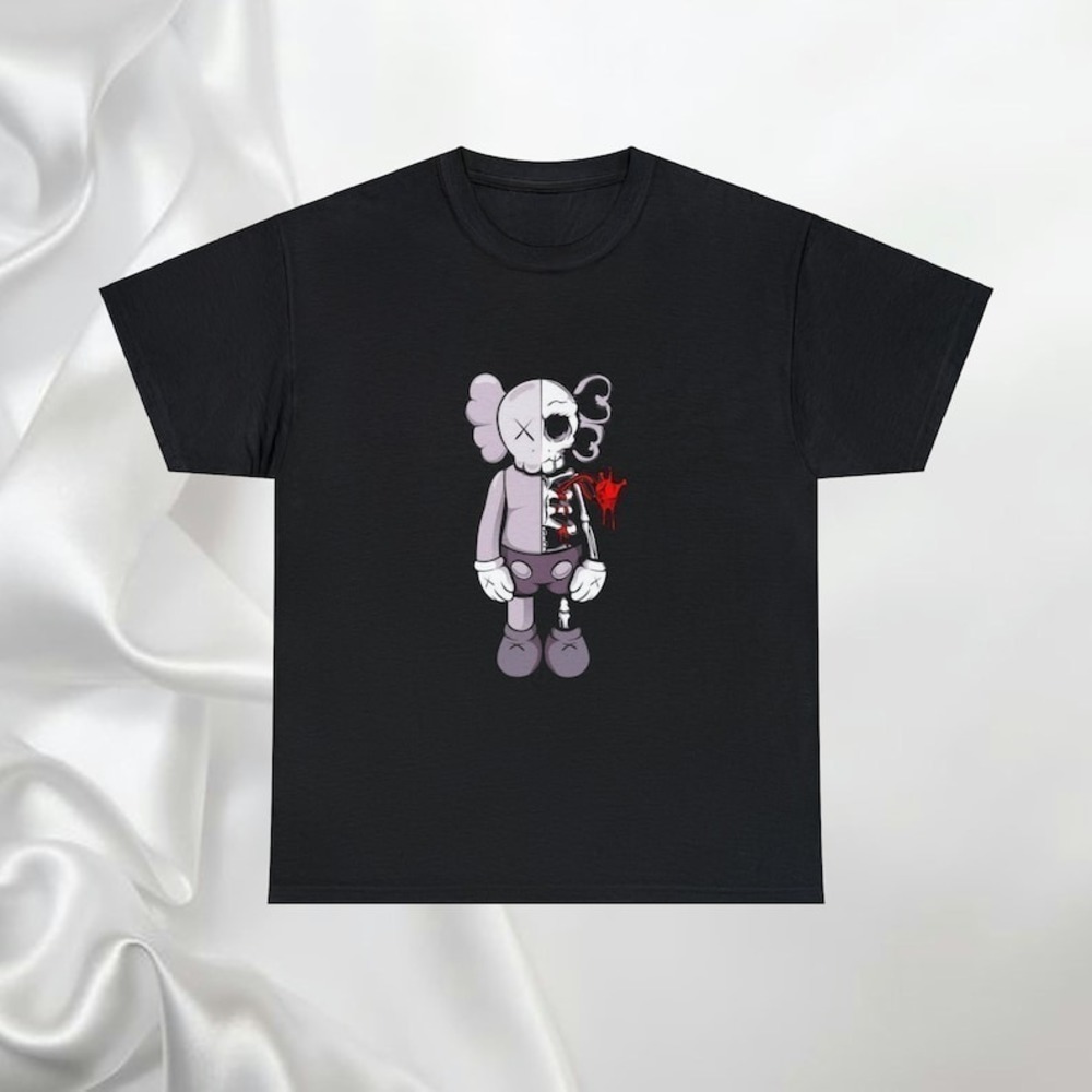 Kaws Half Skull Collectible Unisex Tshirt Gift
